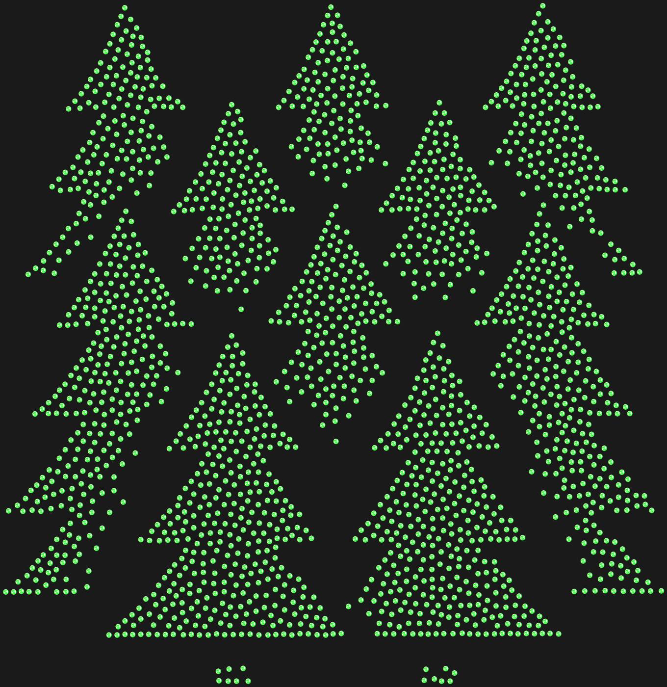 Трафарет Лес — FORESTPATTERN1