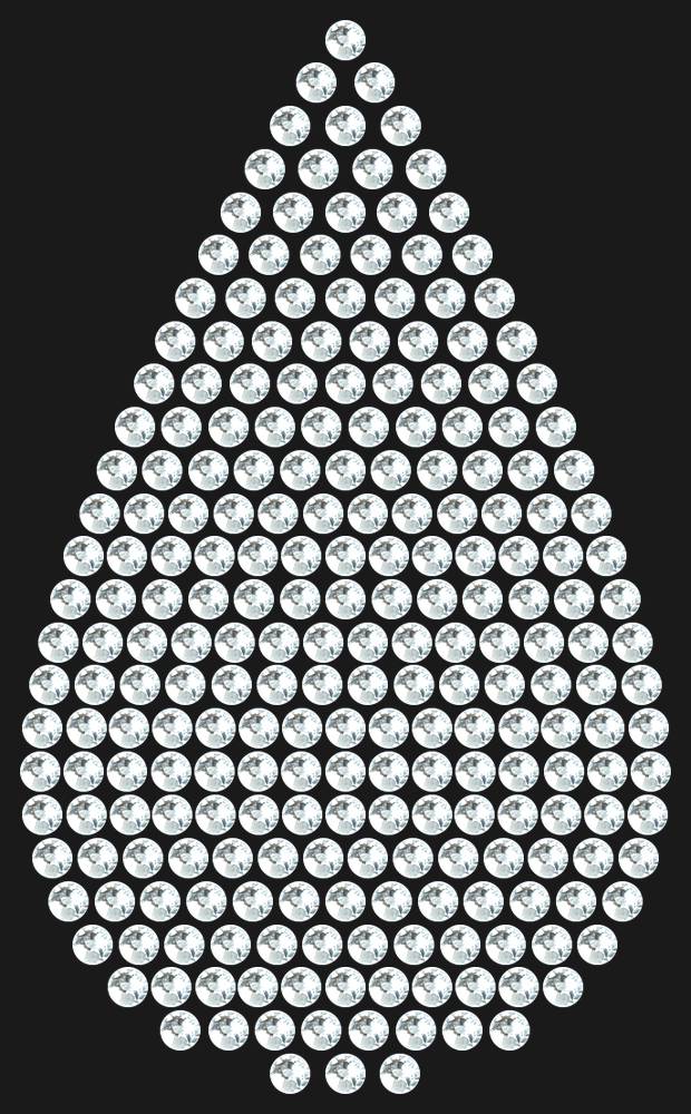 Трафарет A big drop — RHT_DROP3_SS12_CRYSTAL_CLEAR