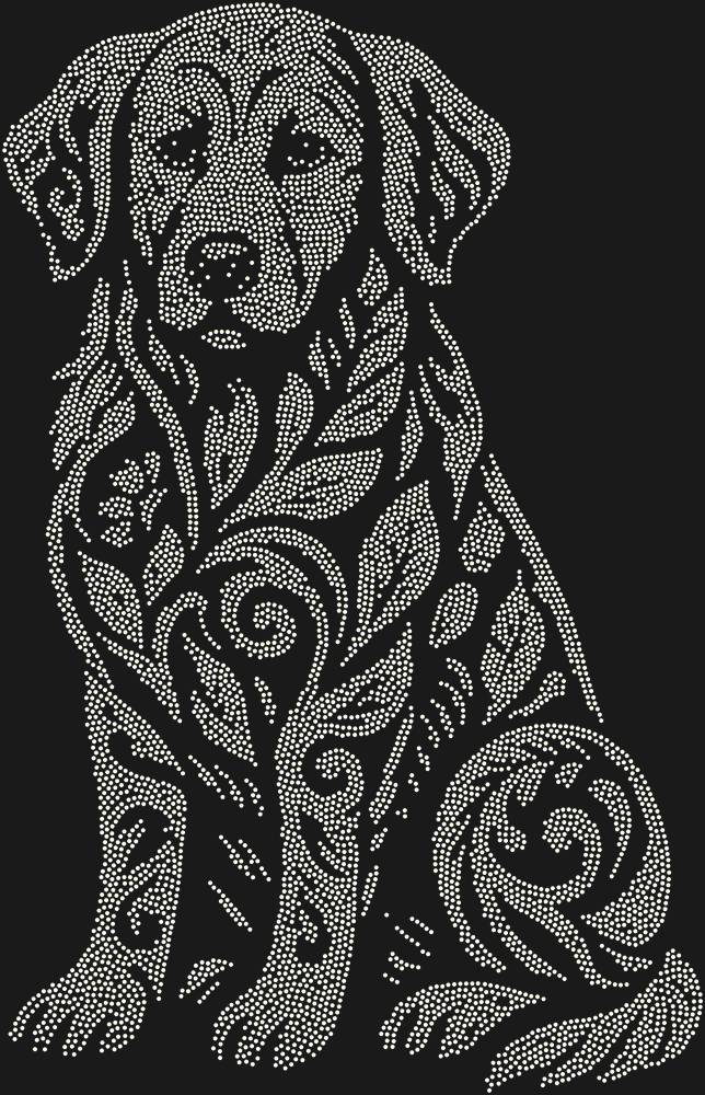 Трафарет Labrador Retriever — RHT_LABRADOR1_SS6_CRYSTAL_AB