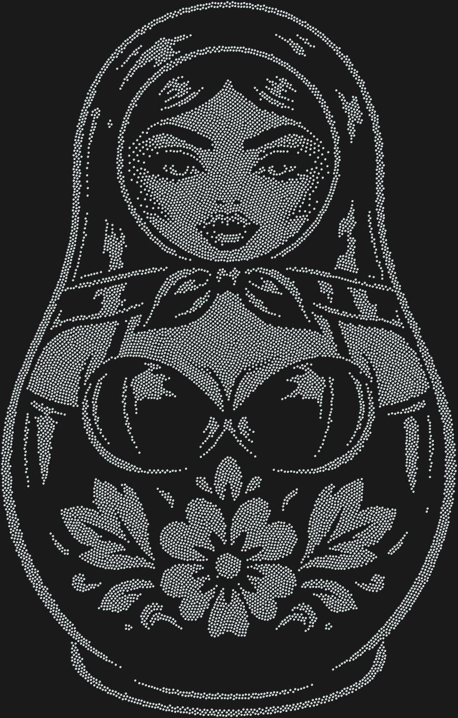 Трафарет Секси Матрена — SEXYMATRONA1