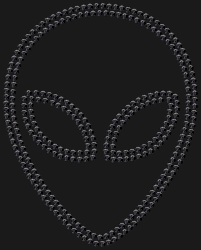 Трафарет Alien — RHT_UFO1_SS16_JET_BLACK