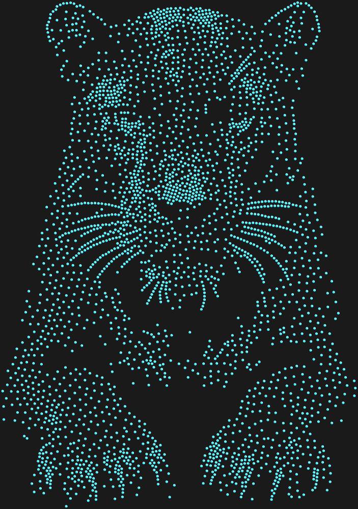 Трафарет Panther — RHT_PANTHER2_SS10_LT_SAPPHIRE