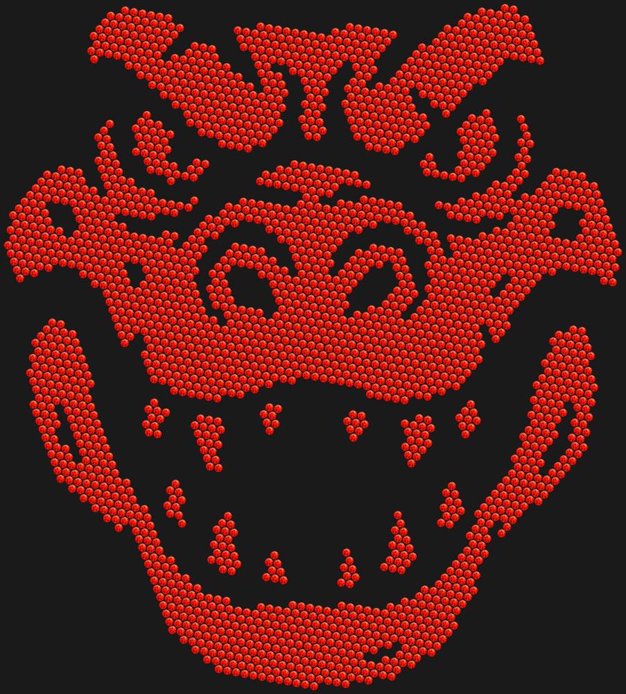 Трафарет Alligator head — RHT_CROCODILE1_SS10_LT_SIAM