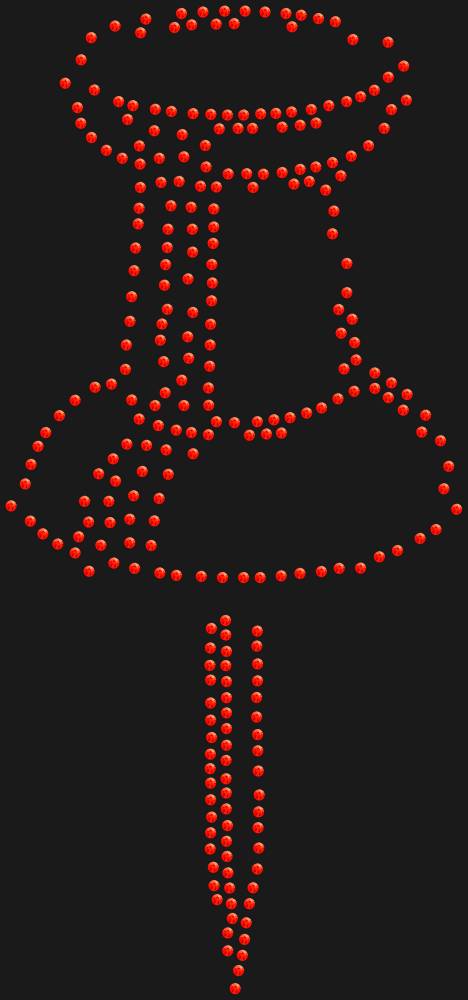 Трафарет Pushpin — RHT_PIN1_SS16_LT_SIAM