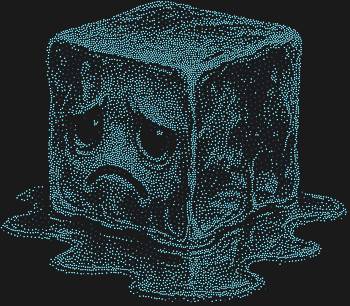 Рисунок из страз по номерам «Кубик льда» — это застывшая слеза, в которой 7436 искрящихся граней шепчут историю ускользающей красоты.