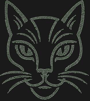 Маска Кошка - Египет, сияющая 2708 стразами, подарит вам загадочность древней богини, чей взгляд пронзает века.