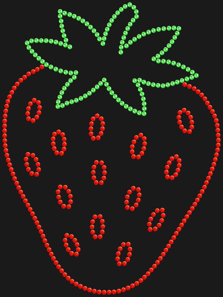 Трафарет Bicolor strawberry — RHT_STRAWBERRY2C_SS16_MAIN