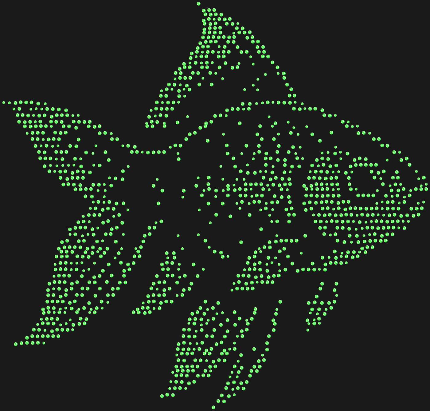 Трафарет Goldfish — GOLDFISH1
