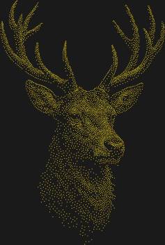 Трафарет из страз «Хамелеон» — это 4568 искрящихся капель света, в которых оживает древний дух леса, меняющий оттенки с каждым вашим взглядом.