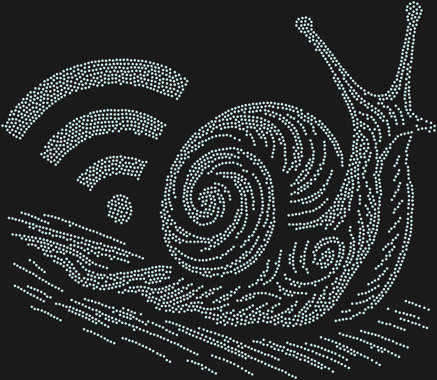 Трафарет Медленный интернет — SNAIL3
