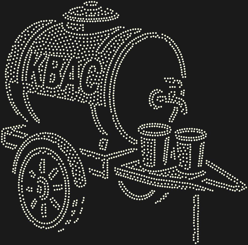 Трафарет Barrel of kvass — RHT_KVASS1_SS6_CRYSTAL_AB