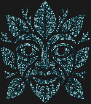 Рисунок из страз «Маска Дух Растений», созданный из 5060 сверкающих граней, раскроет перед вами мир древней магии, где листья и ветви оживают, вплетаясь в таинственный облик.