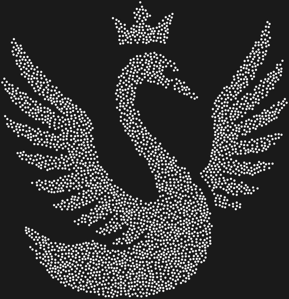 Трафарет The Swan Princess — RHT_SWANPRINCESS1_SS6_CRYSTAL_CLEAR