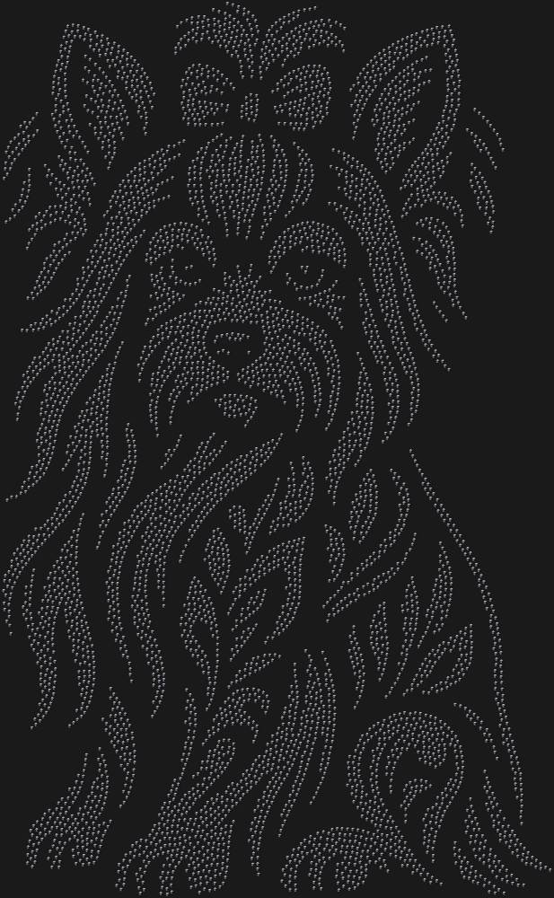 Трафарет Йоркширский терьер — RHT_YORKSHIRETERRIER1_SS8_JET_BLACK
