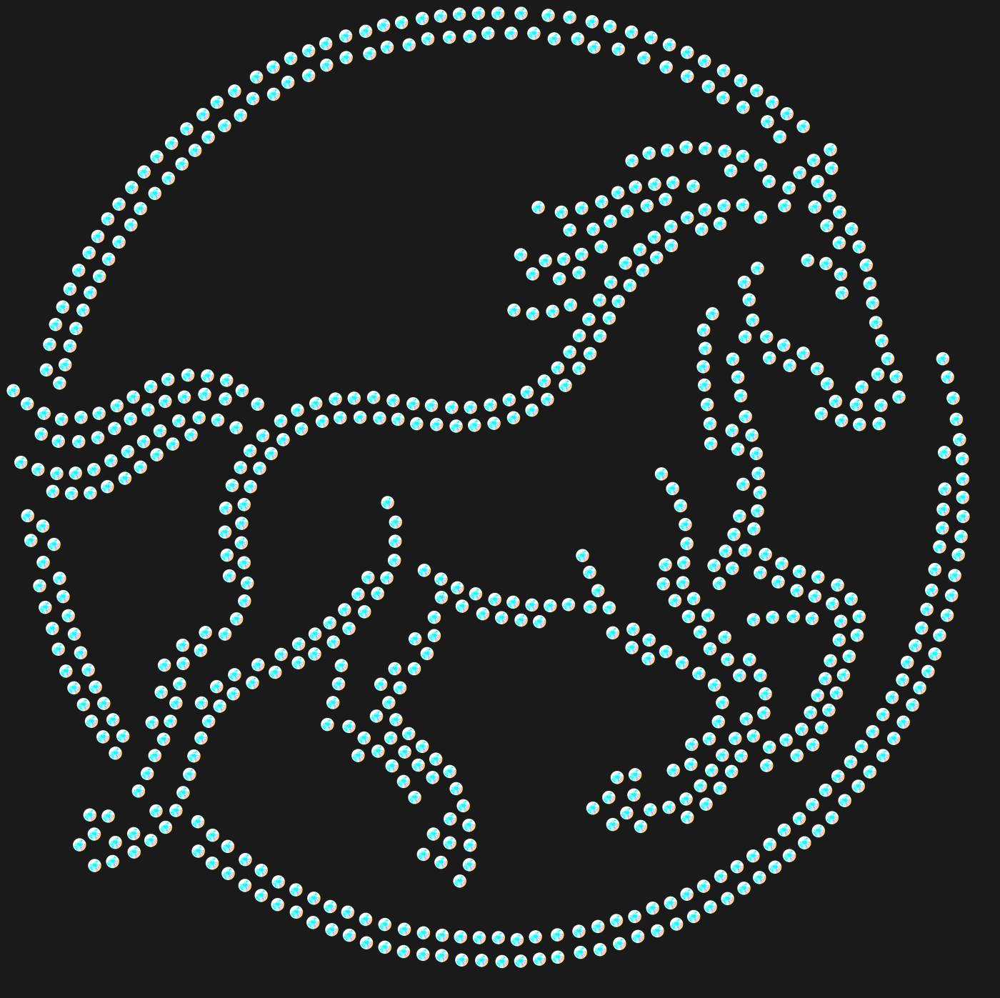 Трафарет Лошадь — HORSERUN1