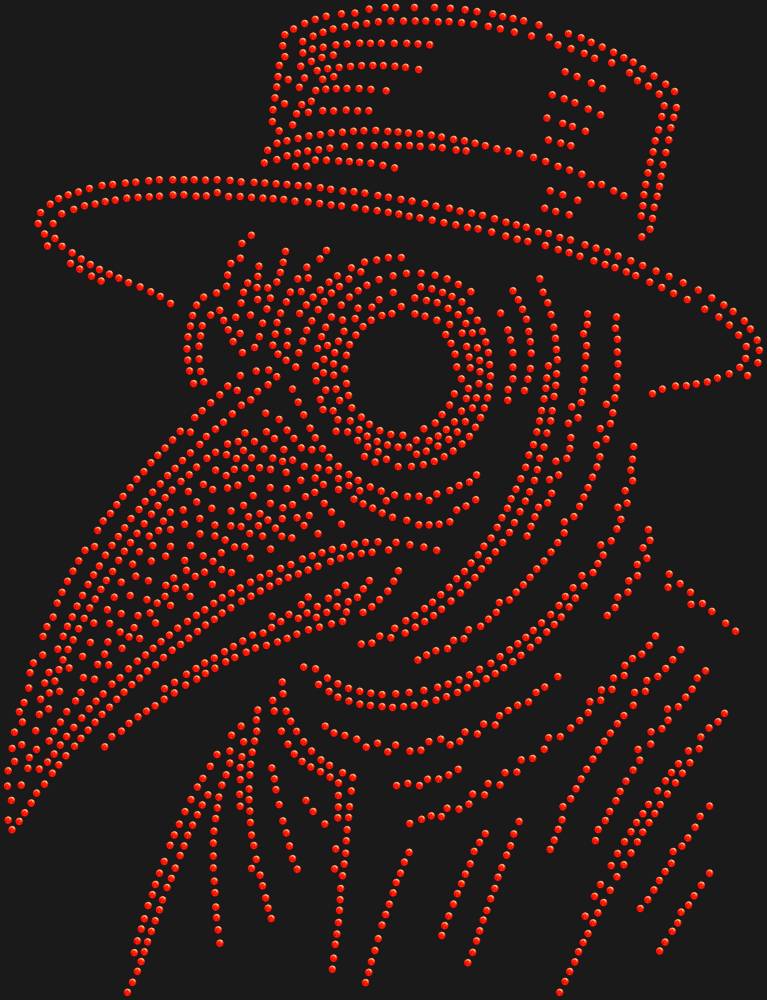 Трафарет Plague doctor mask — RHT_PLAGUEDOCTOR1_SS16_LT_SIAM
