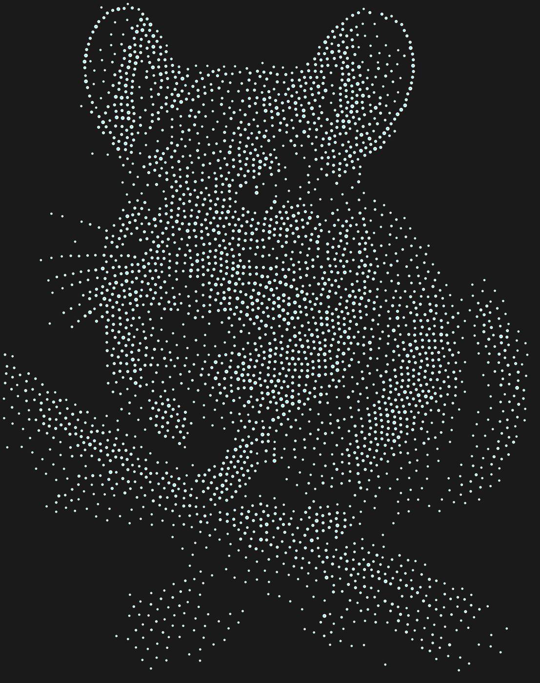 Трафарет Шиншилла (на худи) — CHINCHILLABRANCH1