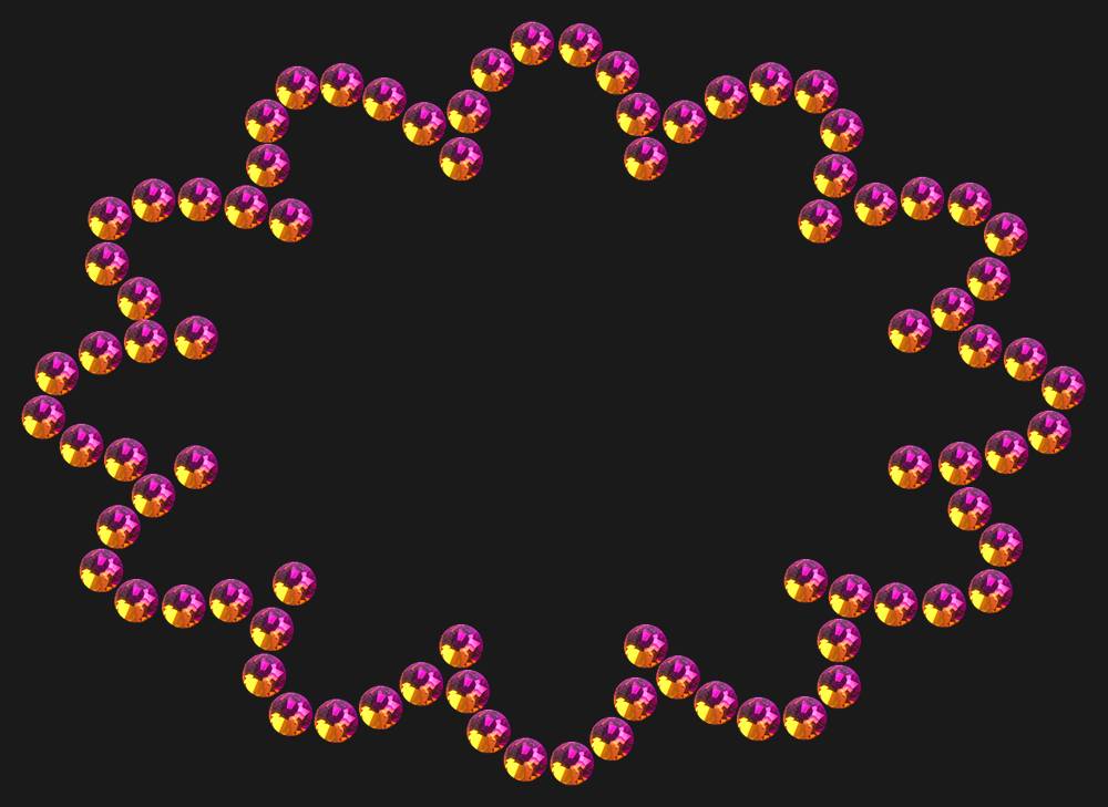 Трафарет Mini cloud — RHT_CLOUD2_SS16_RAINBOW