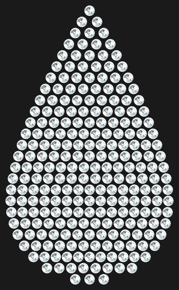 Трафарет A big drop — RHT_DROP3_SS20_CRYSTAL_CLEAR