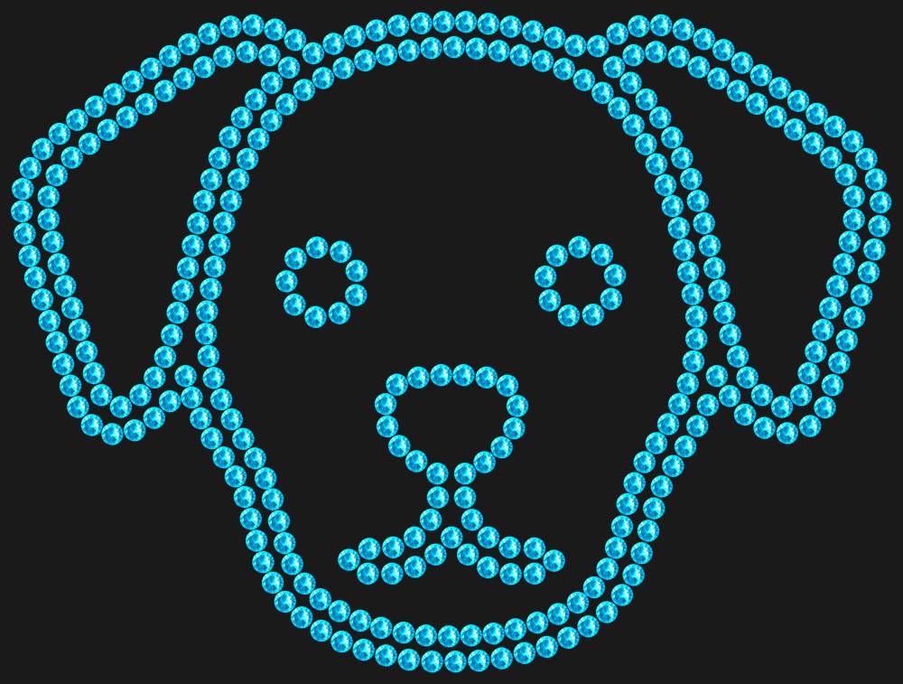 Трафарет Dog — RHT_DOG4_SS16_AQUAMARINE