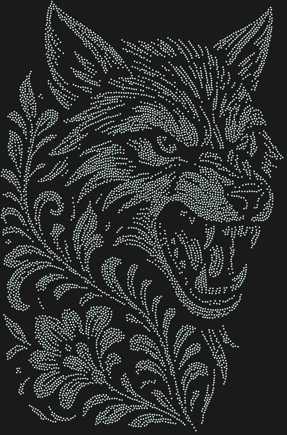 Трафарет Wolf — WOLFGROWL1