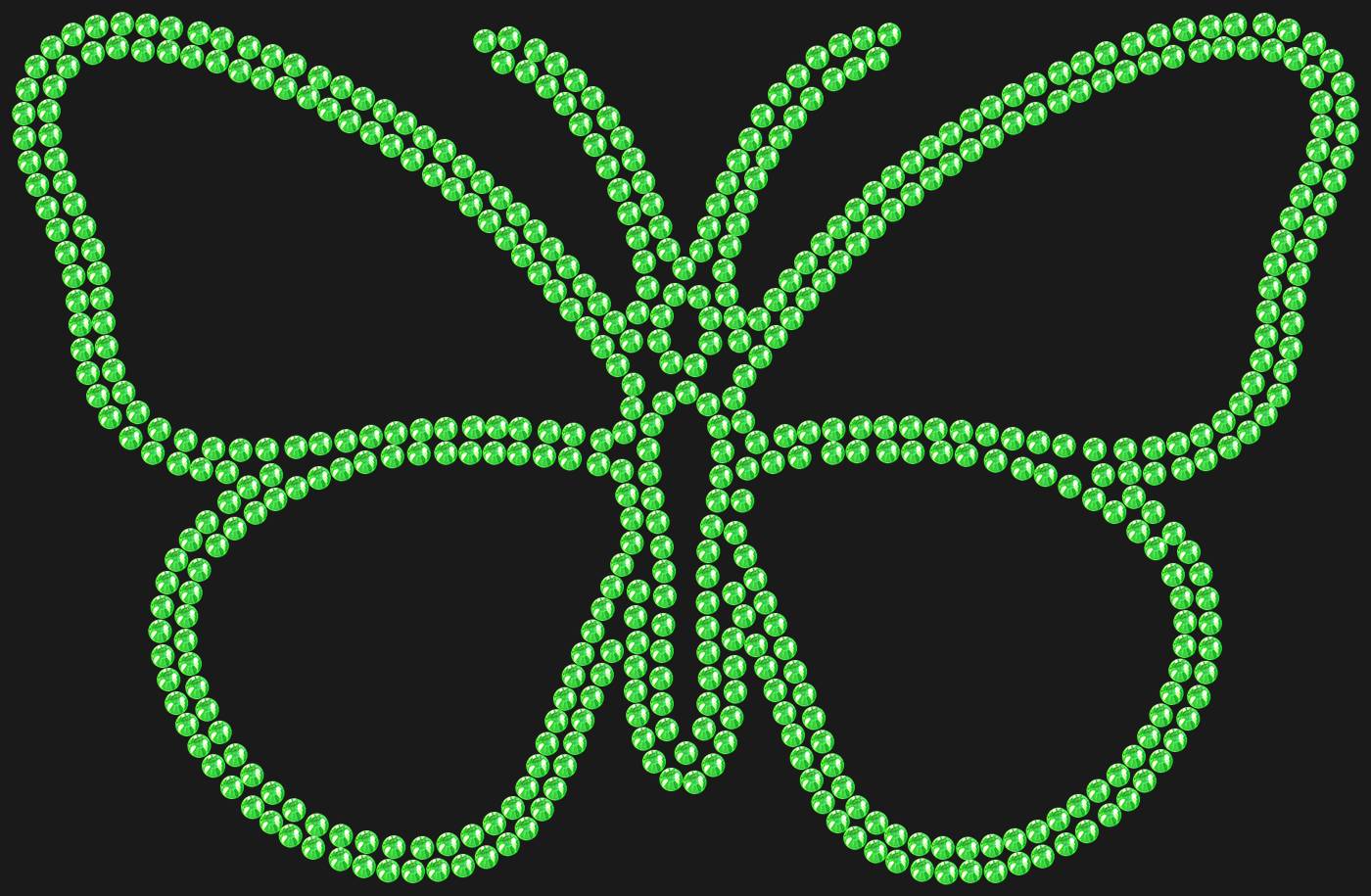 Трафарет Butterfly — BUTTERFLY1