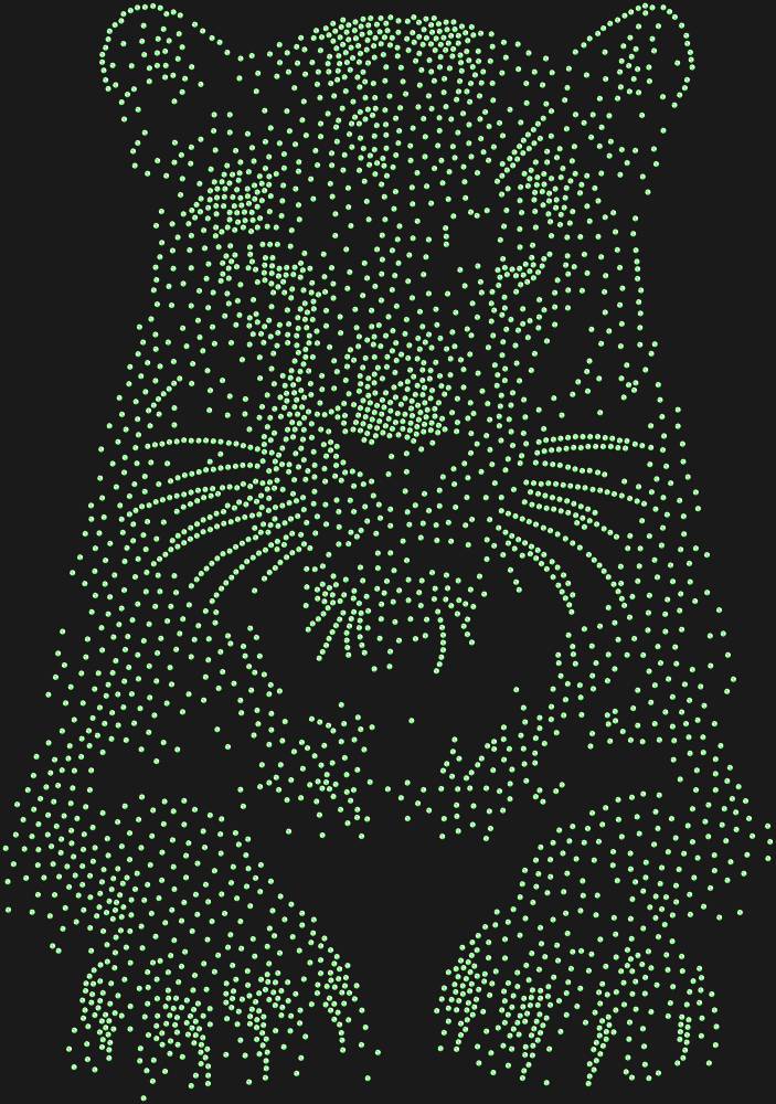 Трафарет Panther — RHT_PANTHER2_SS10_LT_PERIDOT