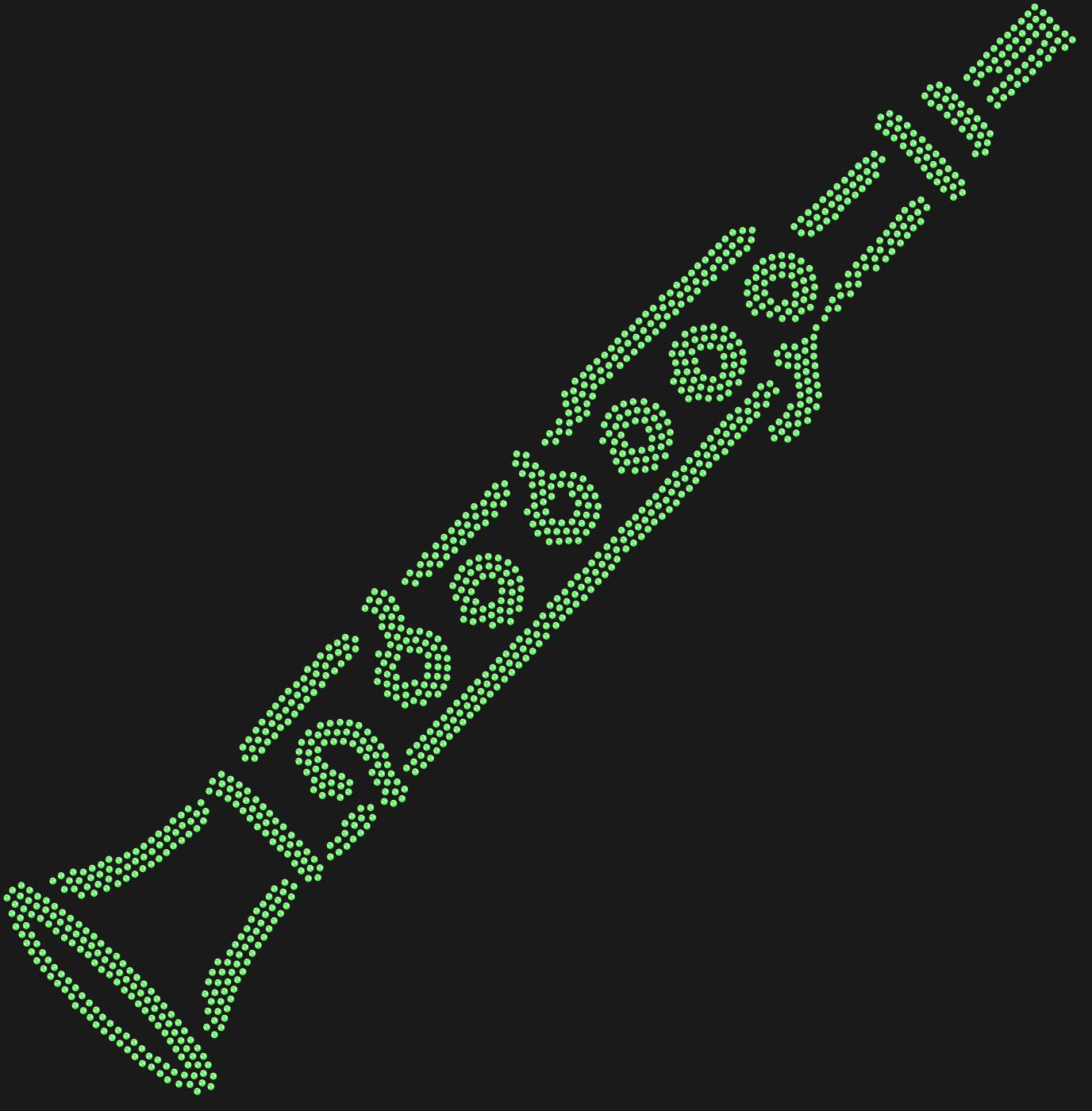 Трафарет Гобой — OBOE1