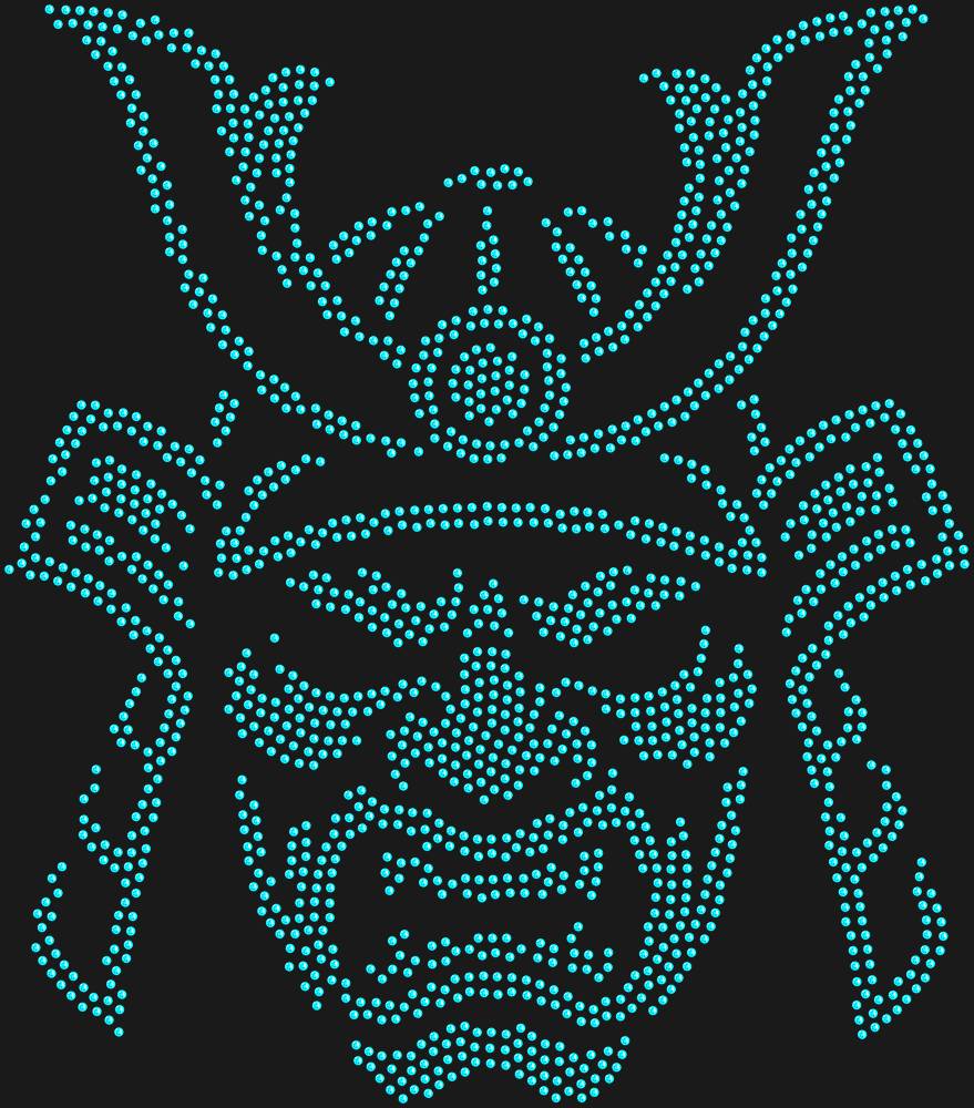 Трафарет Samurai mask — RHT_SAMURAI2_SS10_AQUAMARINE