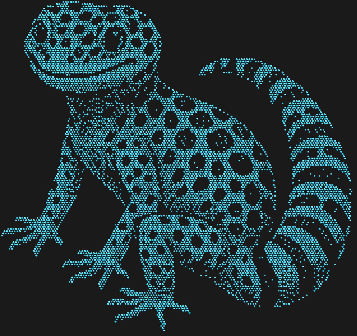 Трафарет Эублефар — LEOPARDGECKO1