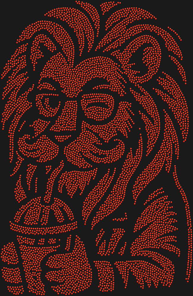 Трафарет Hipster lion — RHT_LIONHIPSTER1_SS10_LT_SIAM