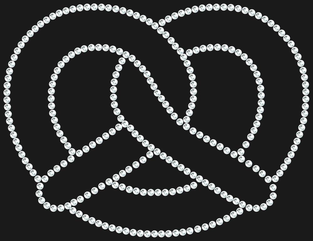 Трафарет Pretzel — RHT_PRETZEL1_SS12_CRYSTAL_CLEAR