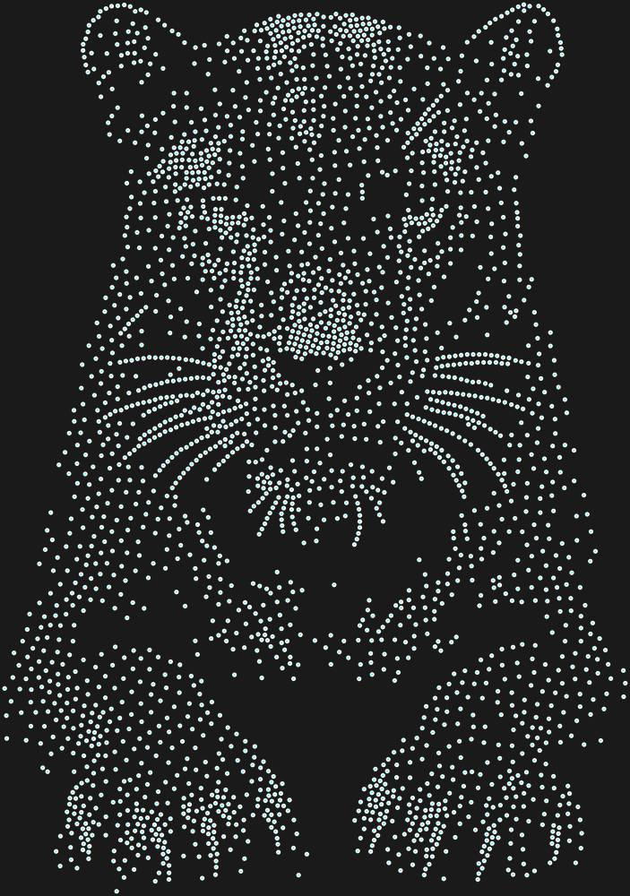 Трафарет Panther — RHT_PANTHER2_SS10_CRYSTAL_AB_DMC