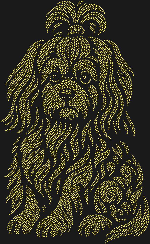 Трафарет Ши-тцу — RHT_SHIHTZU1_SS4_GOLD