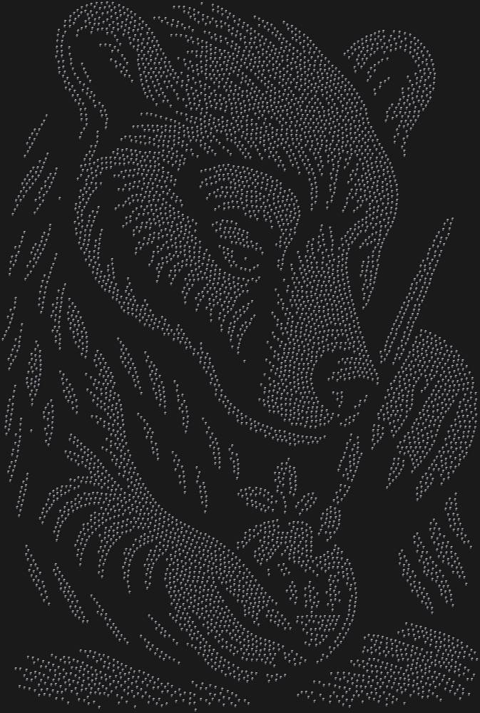 Трафарет Медведь рисует на клюкве — RHT_BEARPAINTING1_SS10_JET_BLACK