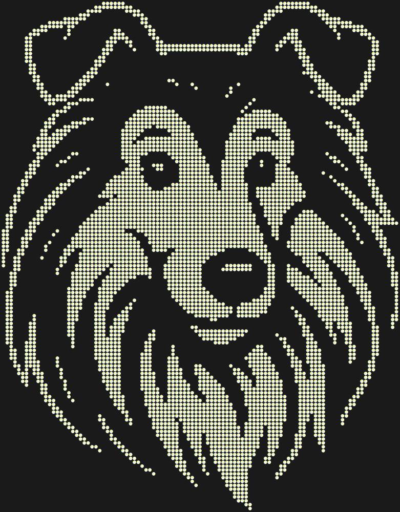Трафарет Collie — RHT_DOG2_SS12_CRYSTAL_AB