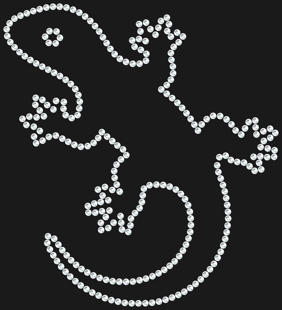 Трафарет Lizard — RHT_LIZARD1_SS20_CRYSTAL_CLEAR