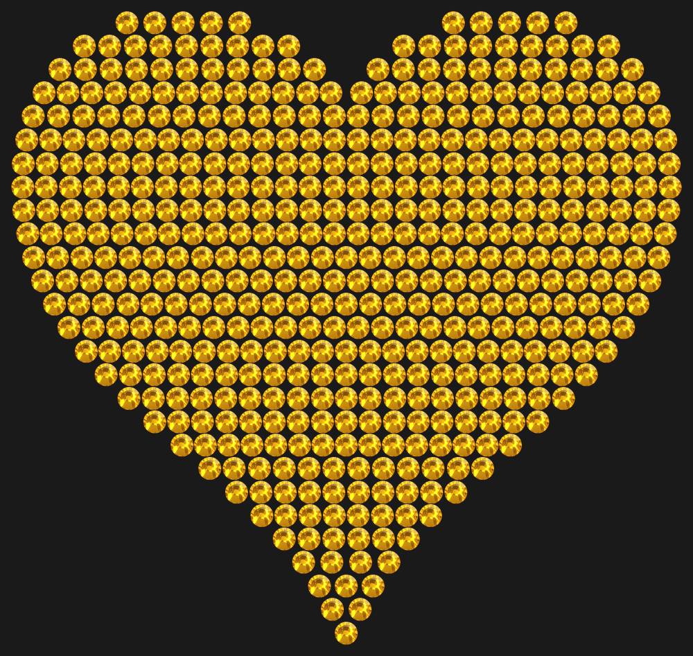 Трафарет A big heart — RHT_HEART4_SS16_TOPAZ