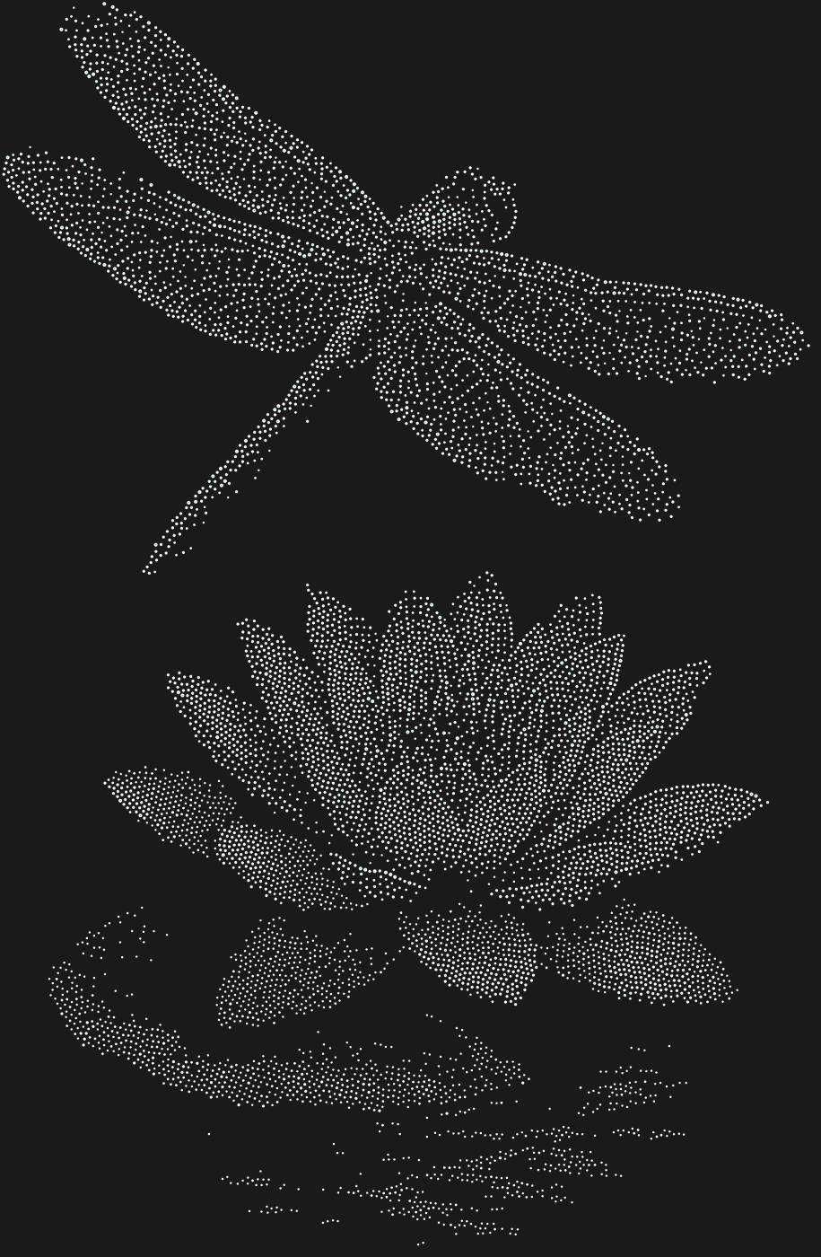 Трафарет Стрекоза — DRAGONFLYLILY1