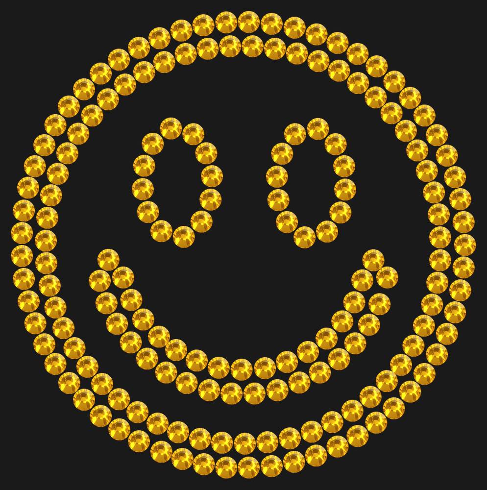 Трафарет Smiley — RHT_SMILE1_SS16_TOPAZ