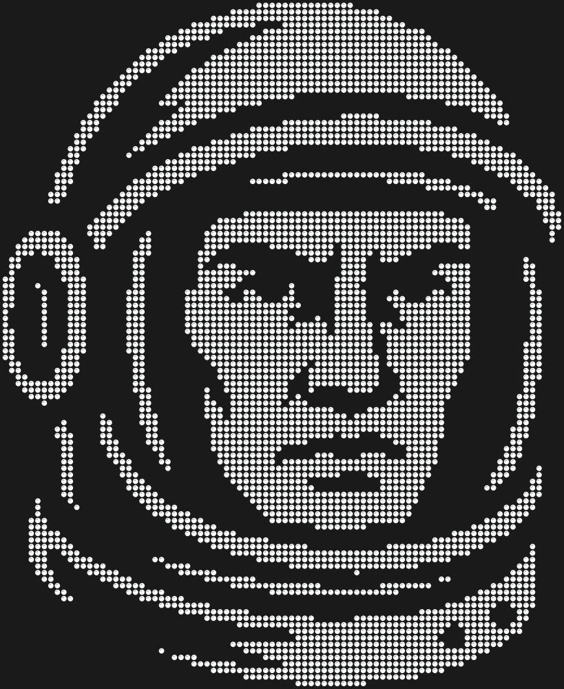 Трафарет Astronaut — RHT_COSMONAUT1_SS16_CRYSTAL_CLEAR
