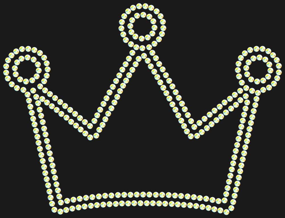 Трафарет Crown — RHT_CROWN1_SS6_CRYSTAL_AB