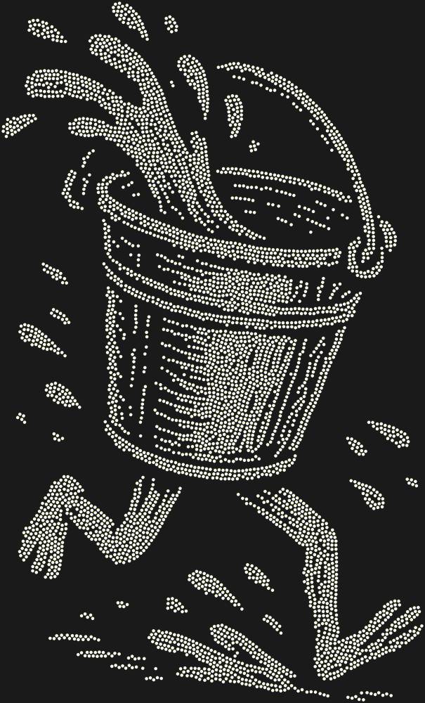 Трафарет Бегущее ведро — RHT_BUCKET1_SS20_CRYSTAL_AB