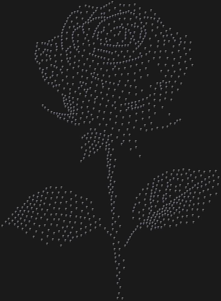 Трафарет Rose — RHT_ROSE3_SS16_JET_BLACK