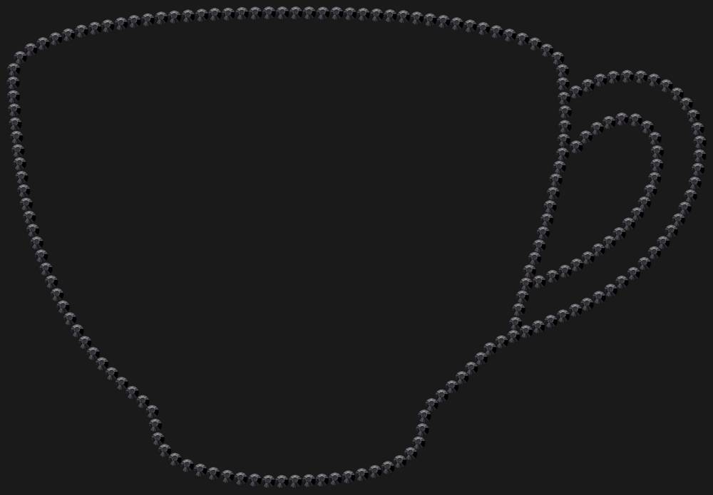 Трафарет Cup — RHT_CUP1_SS16_JET_BLACK