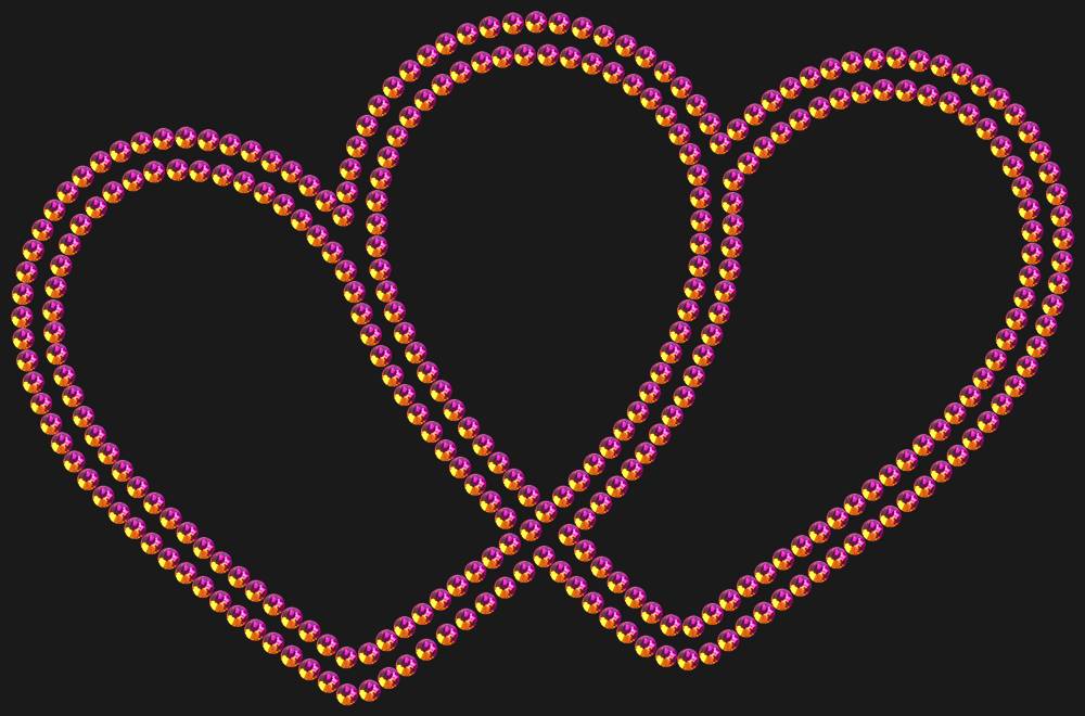Трафарет Hearts — RHT_HEARTS1_SS10_RAINBOW