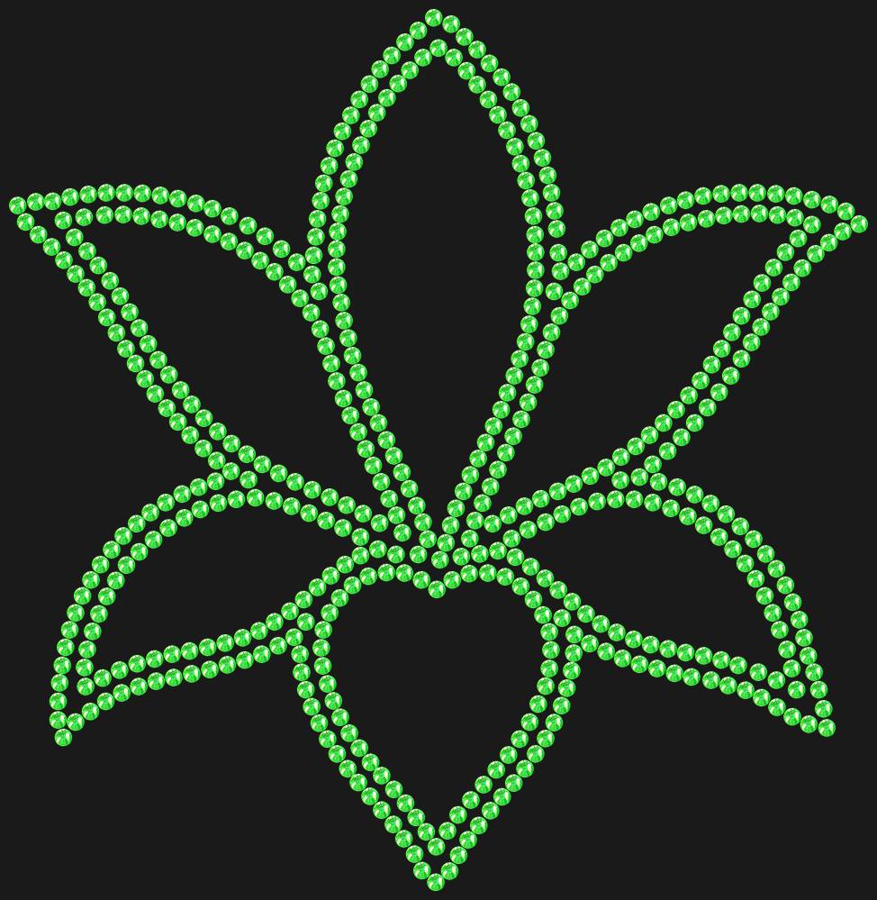 Трафарет Lily — RHT_LILY1_SS10_LT_PERIDOT