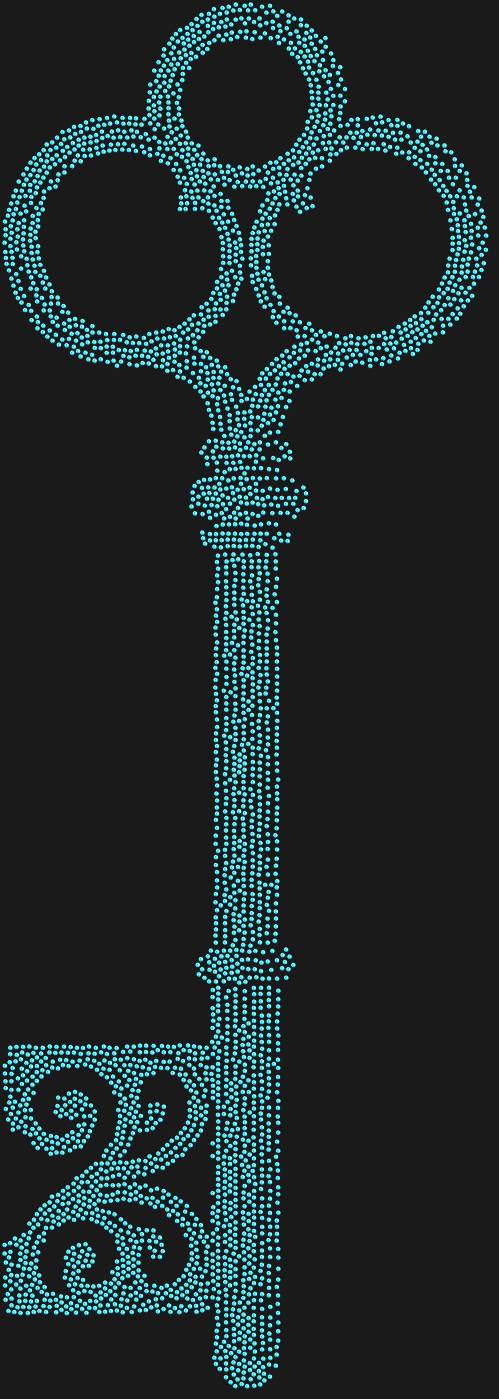 Трафарет Старинный ключ — OLDKEY1