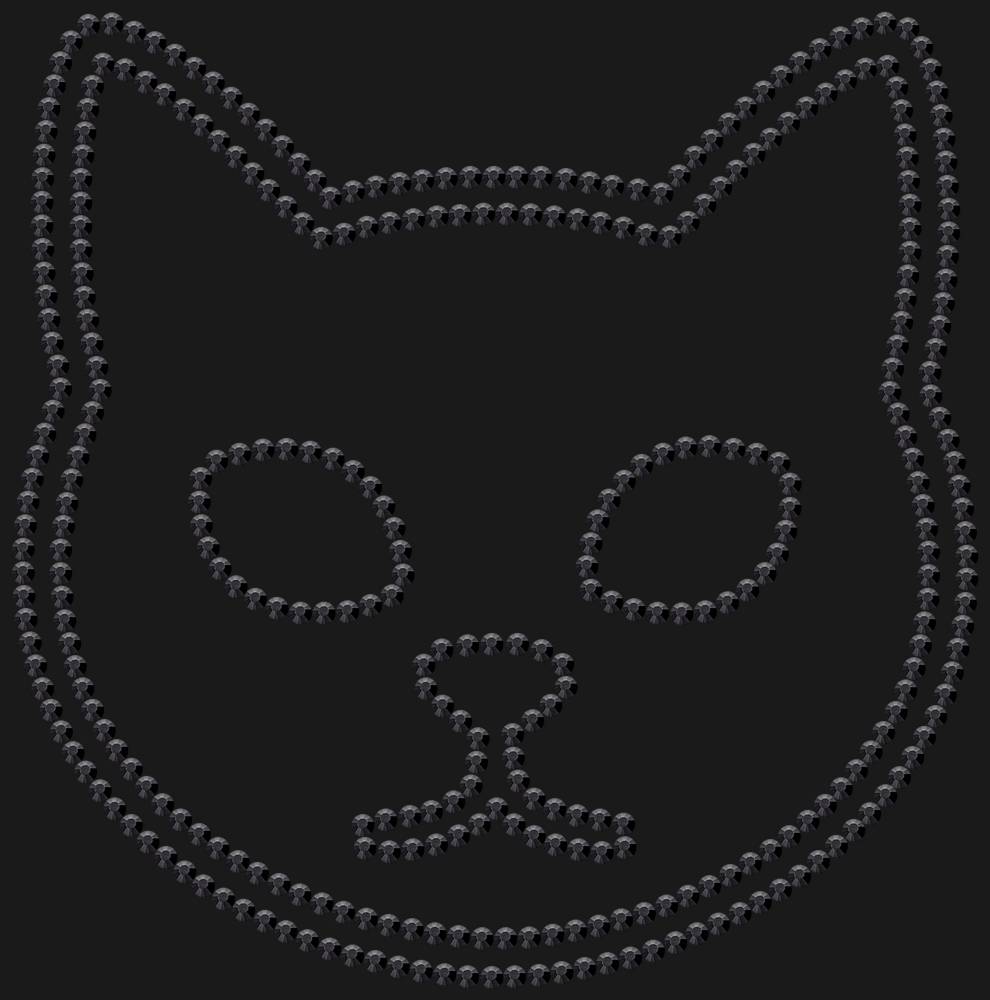 Трафарет Cat — RHT_CAT1_SS10_JET_BLACK
