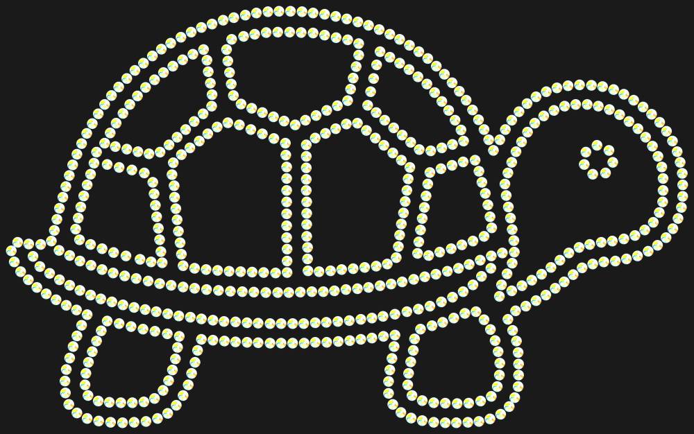 Трафарет Turtle — RHT_TURTTLE1_SS6_CRYSTAL_AB